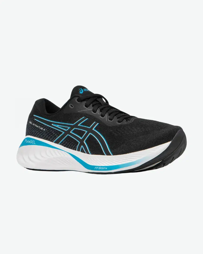 Asics Gel Stratus Knit 4 W - STRATUS-NOIR (1) au meilleur prix !