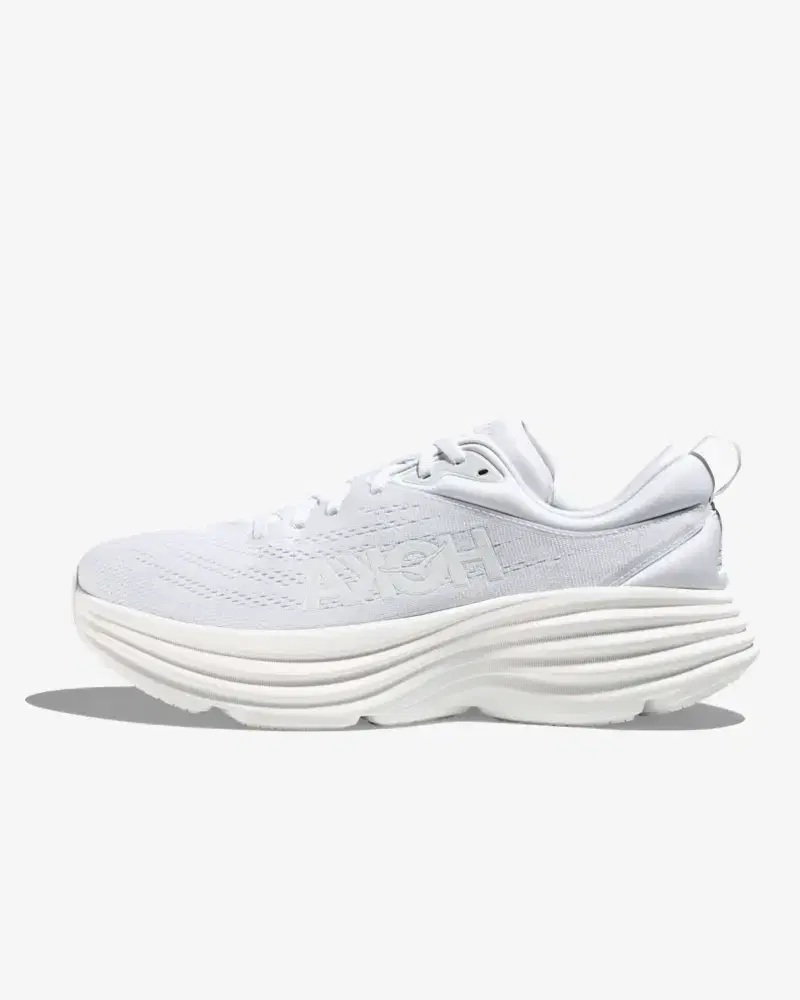 Hoka One One Bondi 8 M  - 1123202-WWH (0) au meilleur prix !