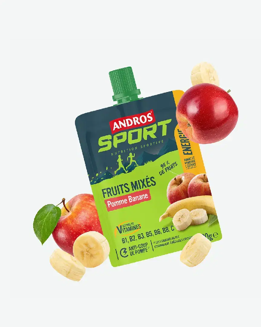 Andros Gourde De Fruits Mixés Vitaminés Pomme Banane 90G - 50121871 (0) au meilleur prix !