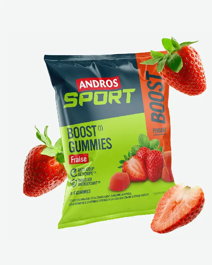 Andros Gummies Boost Fraise 30G - 50132759 (0) au meilleur prix !