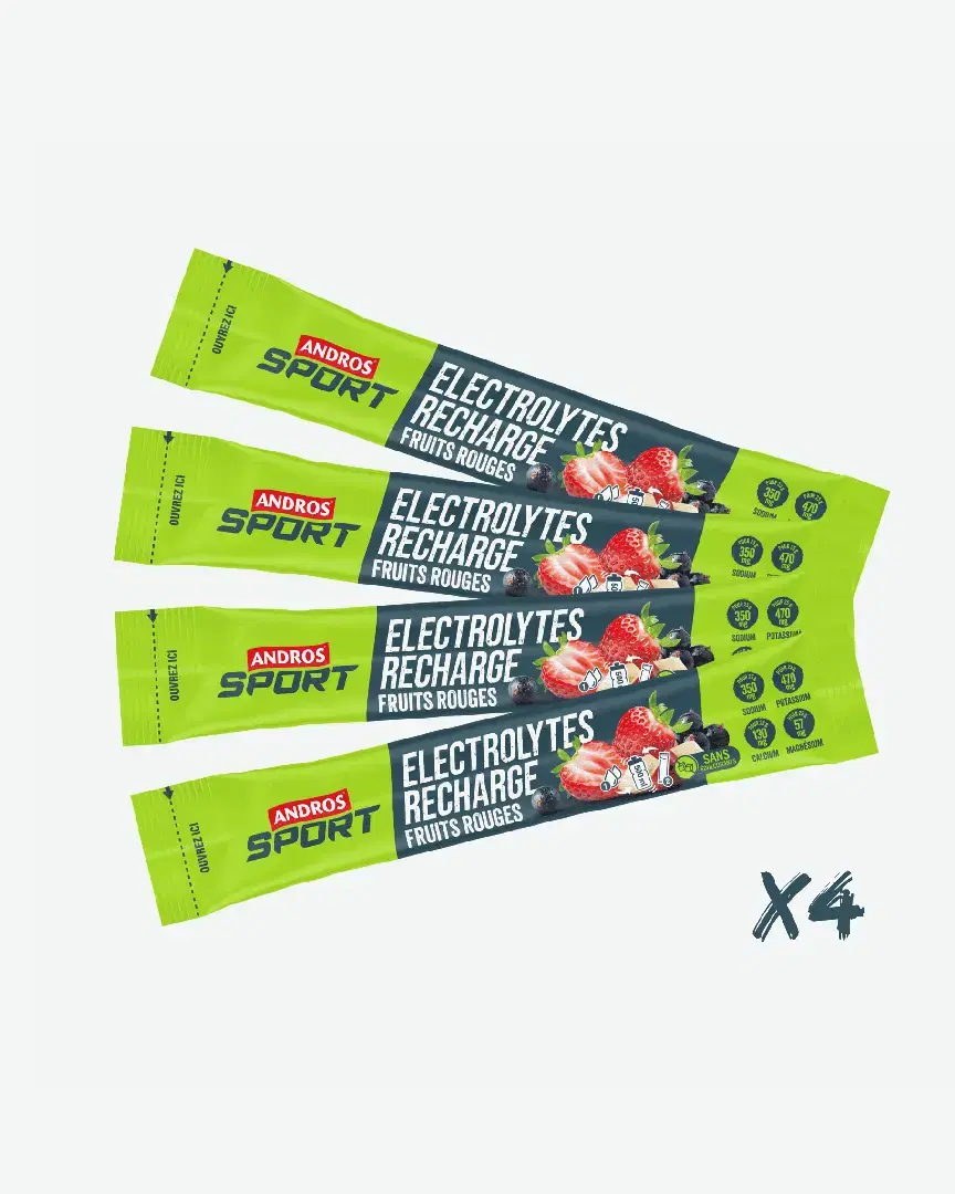 Andros Stick Electrolytes Recharge Fruits Rouges 25G - 50136077 (0) au meilleur prix !