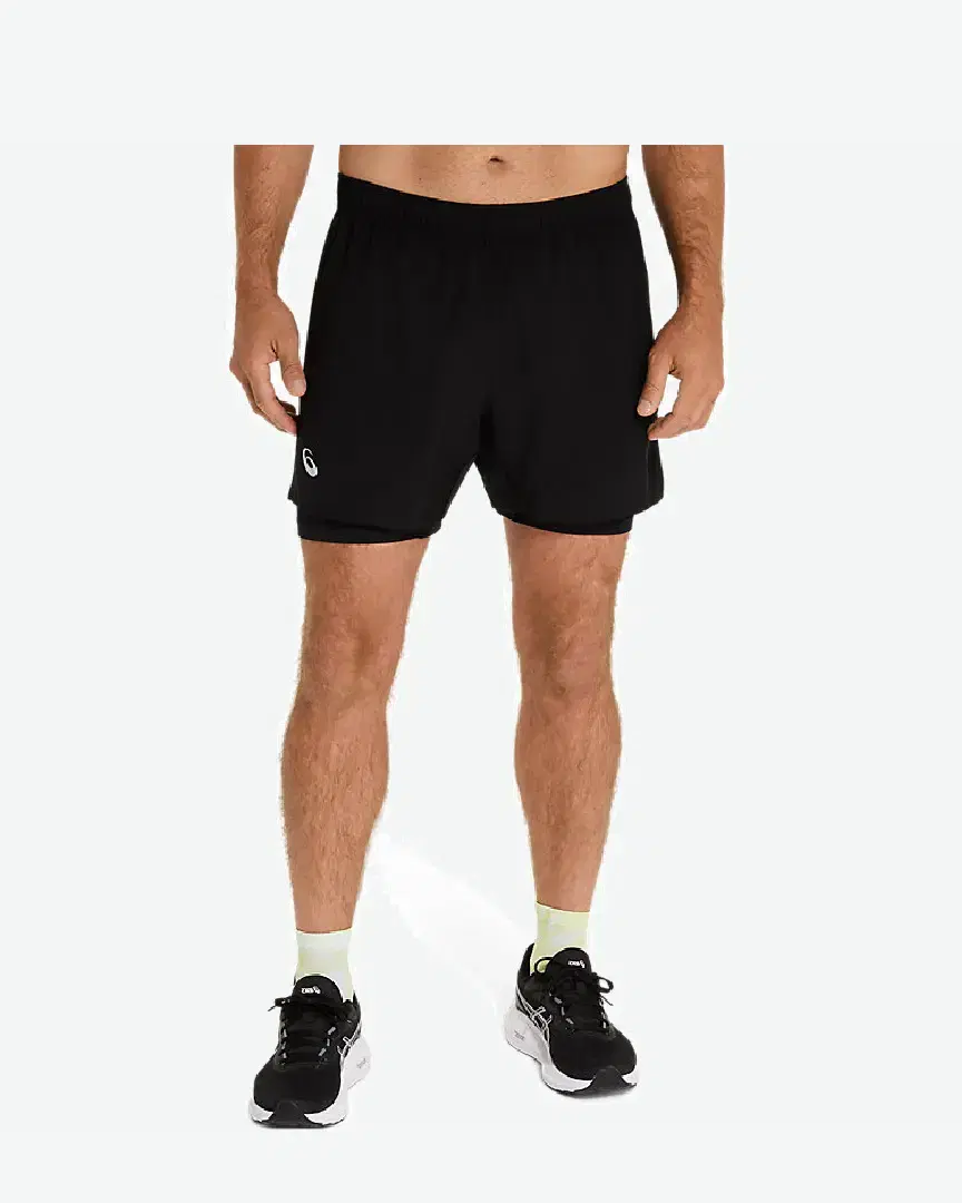 Asics Core 2N1 5In Short M - 2011D218-001 (0) au meilleur prix !