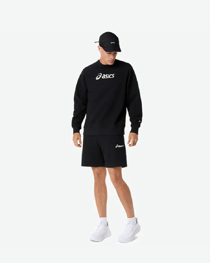 Asics Logo Fleece 7In Short M - 2031F330-001 (6) au meilleur prix !