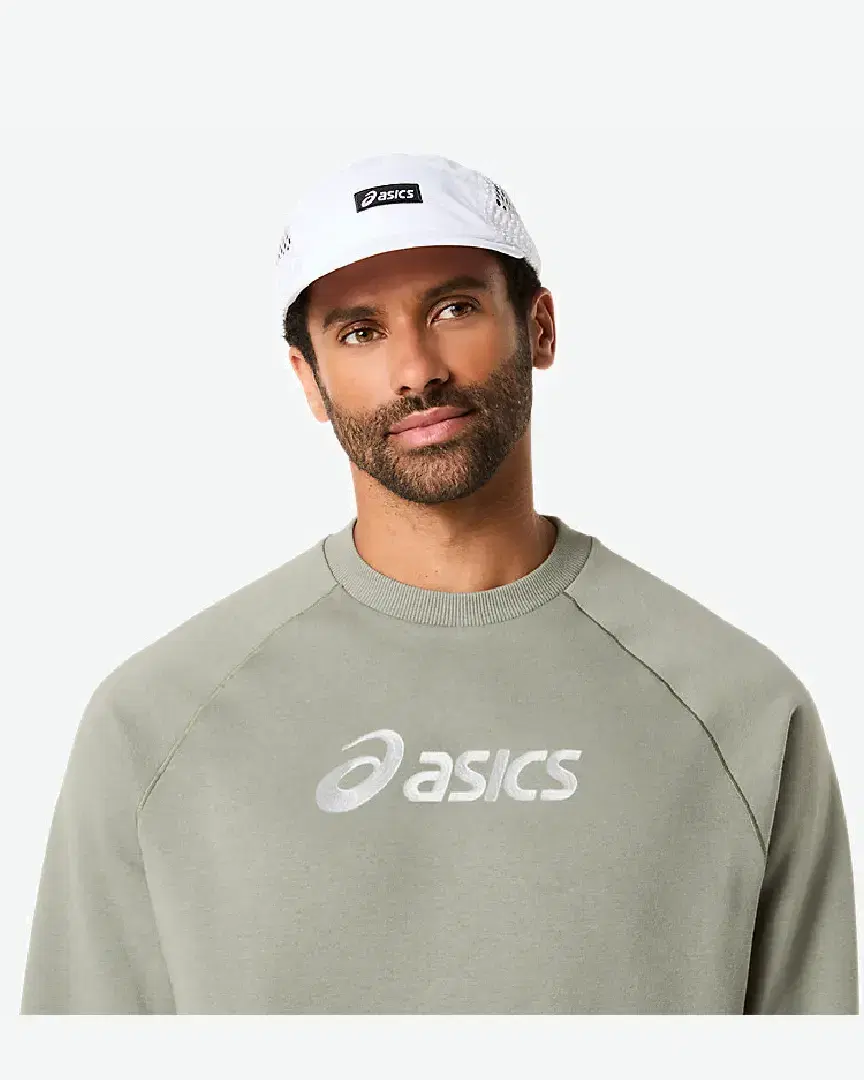 Asics Logo Fleece Crew-Neck Top M - 2031F326-300 (3) au meilleur prix !
