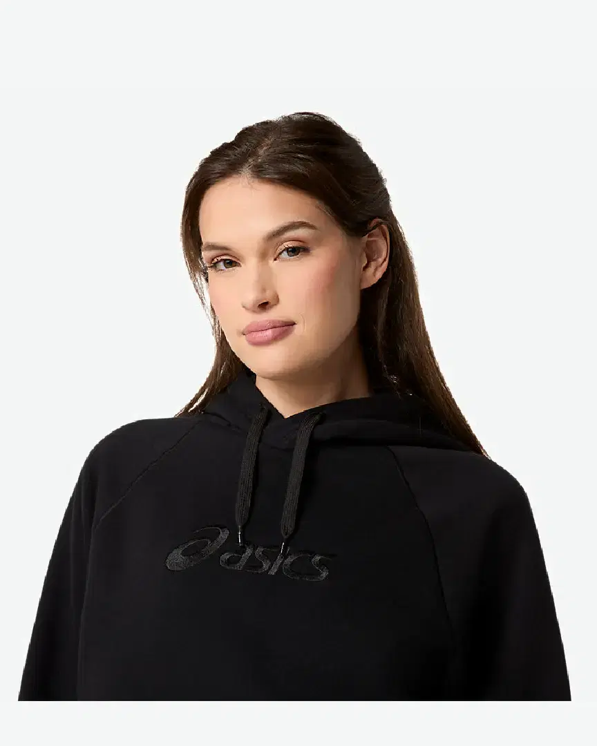 Asics Logo Fleece Pullover Hoodie W - 2032D377-001 (3) au meilleur prix !