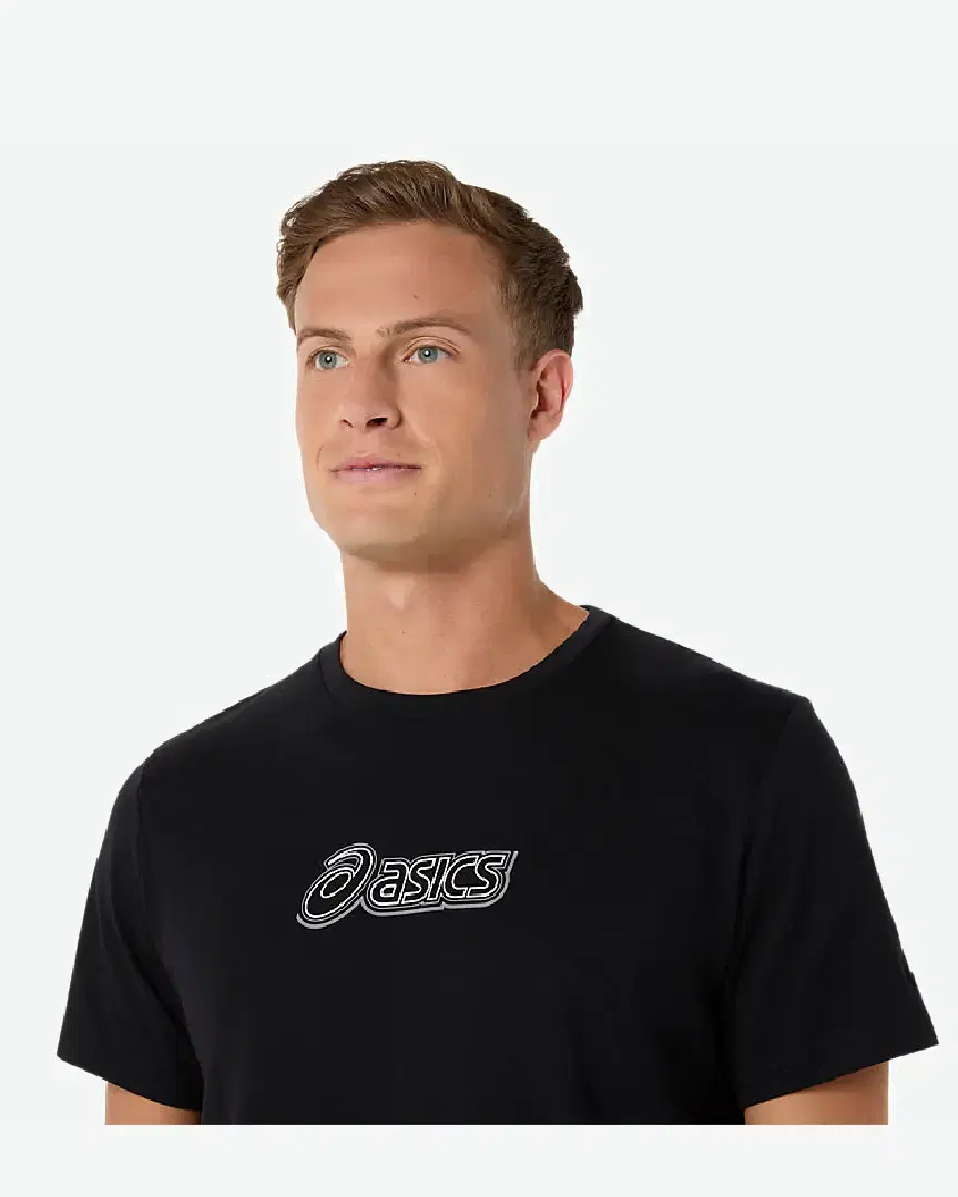 Asics Logo Graphic Tee M - 2031F334-001 (3) au meilleur prix !