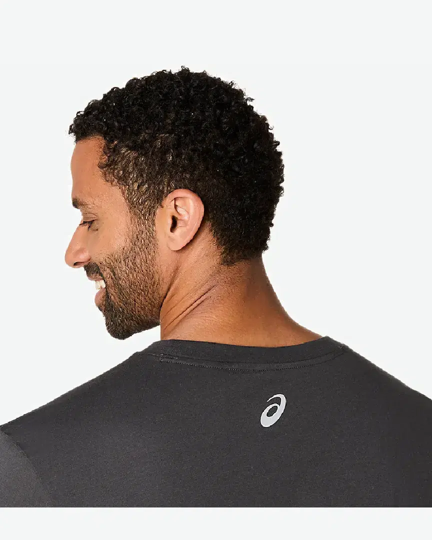 Asics Logo Ss Tee M - 2031E188-021 (4) au meilleur prix !