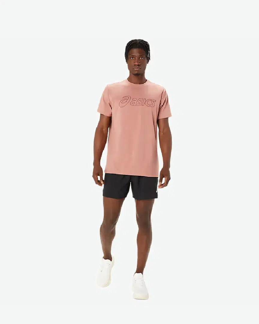 Asics Logo Ss Tee M - 2031E188-602 (5) au meilleur prix !