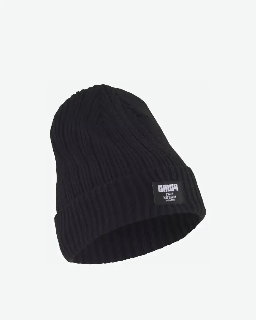 Bonnet Puma Ribbed Classic Beanie - 02283101 (0) au meilleur prix !