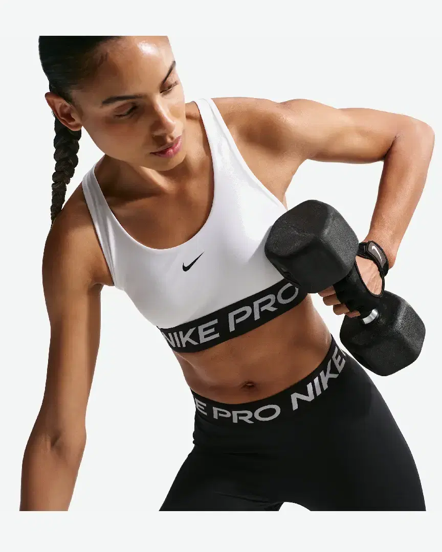 Brassière Non Rembourrée À Maintien Léger Nike Pro 365 W - IQ1035-100 (2) au meilleur prix !