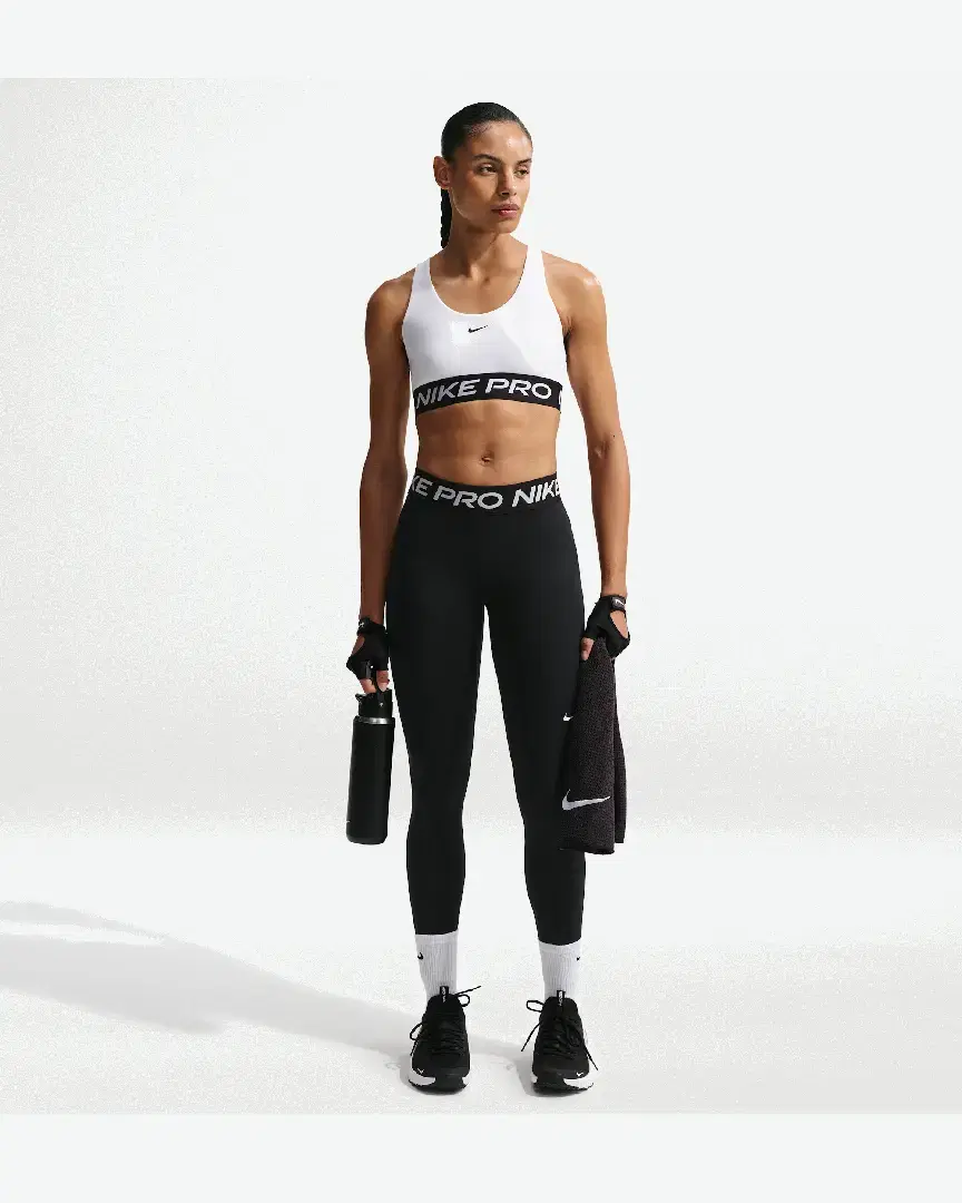 Brassière Non Rembourrée À Maintien Léger Nike Pro 365 W - IQ1035-100 (3) au meilleur prix !