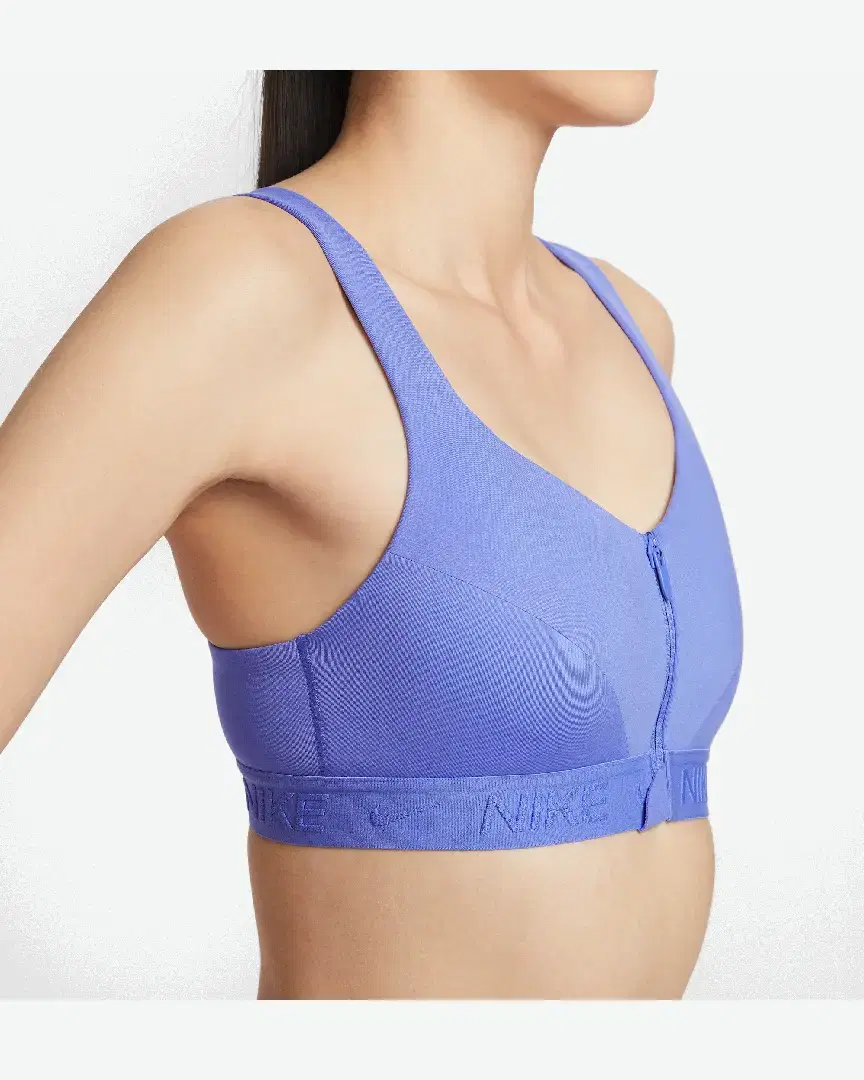 Brassière Nike Indy High Support Front-Zip Sports Bra W - HQ2751-570 (3) au meilleur prix !