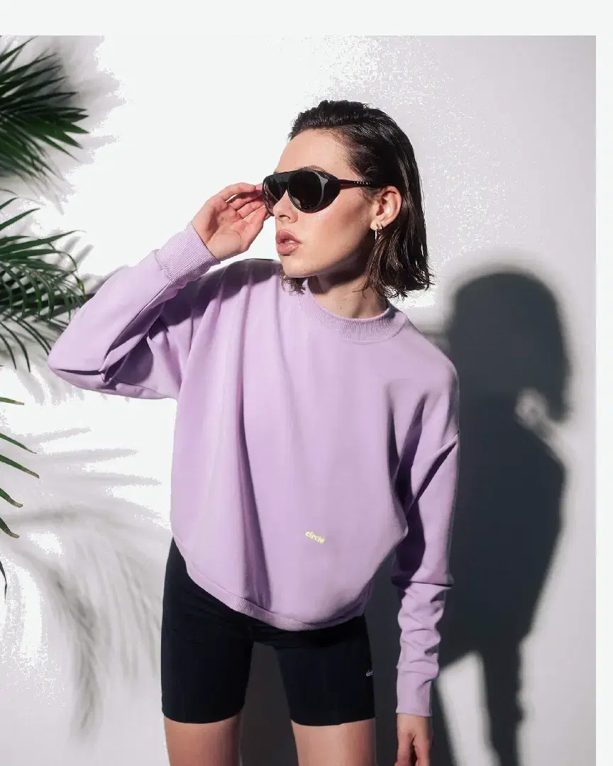Circle Sweat Court Get Lucky - SWEAT-COURT-GET-LUCKY-LILAC (2) au meilleur prix !