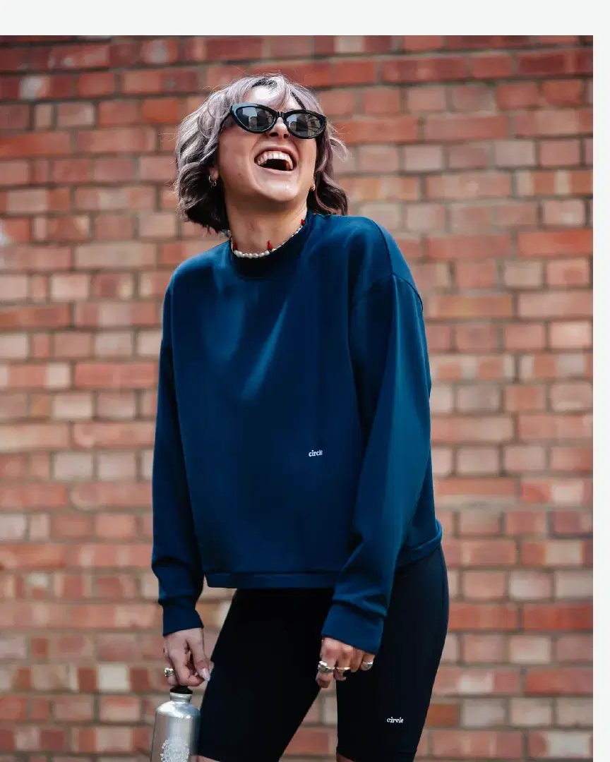 Circle Sweat Get Lucky - SWEAT-GET-LUCKY-NAVY (8) au meilleur prix !