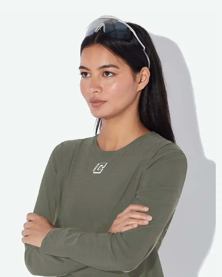 Circle T-Shirt Manches Longues Legend - T-SHIRT-MANCHES-LONGUES-LEGEND-FEMME-MOSS (2) au meilleur prix !