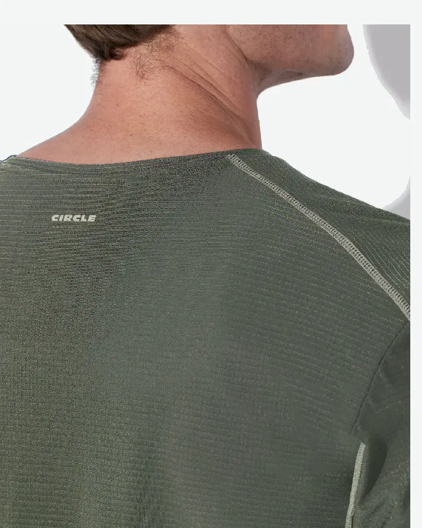 Circle T-Shirt Manches Longues Legend - T-SHIRT-MANCHES-LONGUES-LEGEND-HOMME-MOSS (4) au meilleur prix !