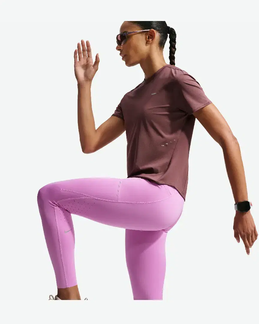 Collant 7/8 Taille Haute Avec Poches Nike Swift W - HJ2252-503 (3) au meilleur prix !