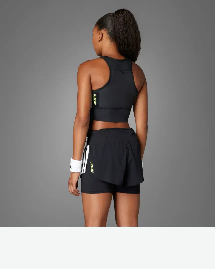 Crop Adidas Top De Running Poche Gel Adizero W - JN7162 (1) au meilleur prix !