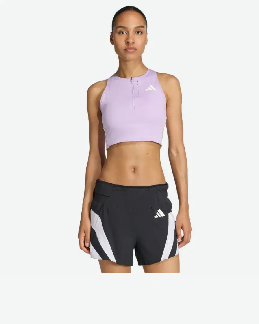 Crop Adidas Top De Running Poche Gel Adizero W - JV7175 (0) au meilleur prix !