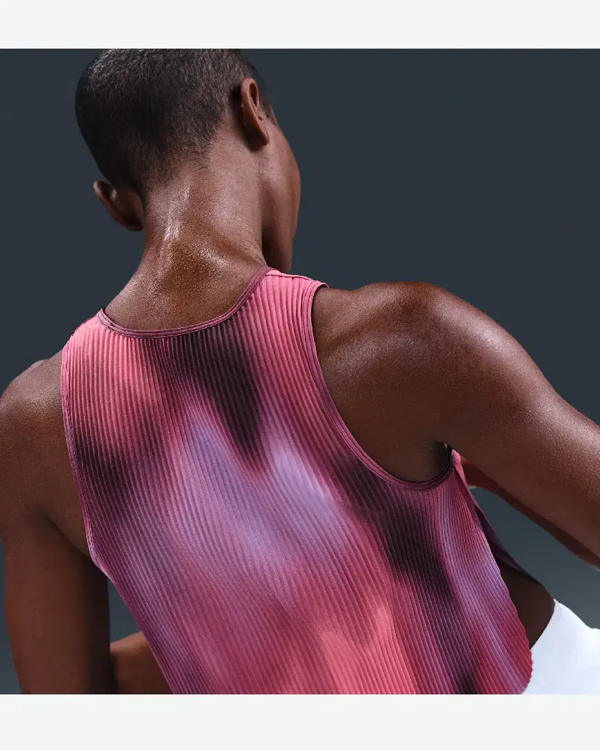 Débardeur Court Imprimé Dri-Fit Adv Nike Aeroswift W - IF1627-532 (1) au meilleur prix !