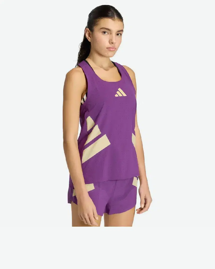 Débardeurs Adidas Adizero Road To Records W - KA6122 (0) au meilleur prix !