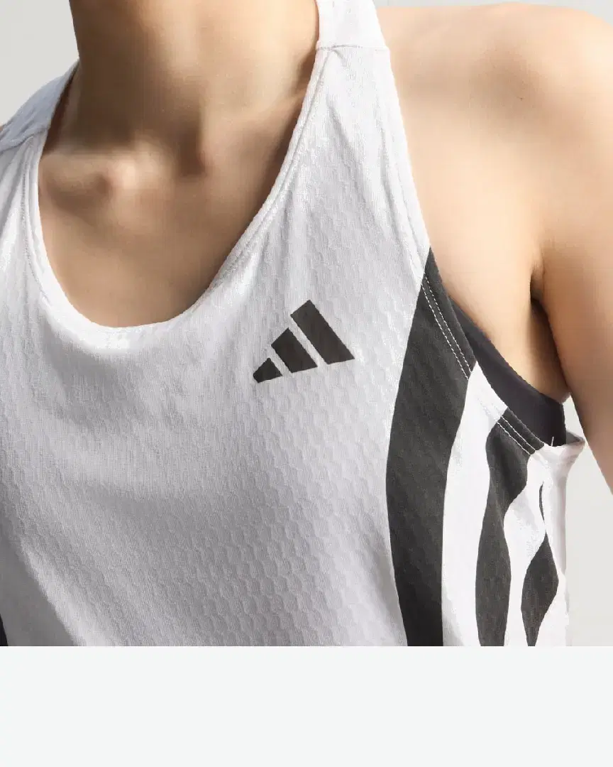 Débardeur Adidas De Running Adizero Archive W - JV9315 (3) au meilleur prix !