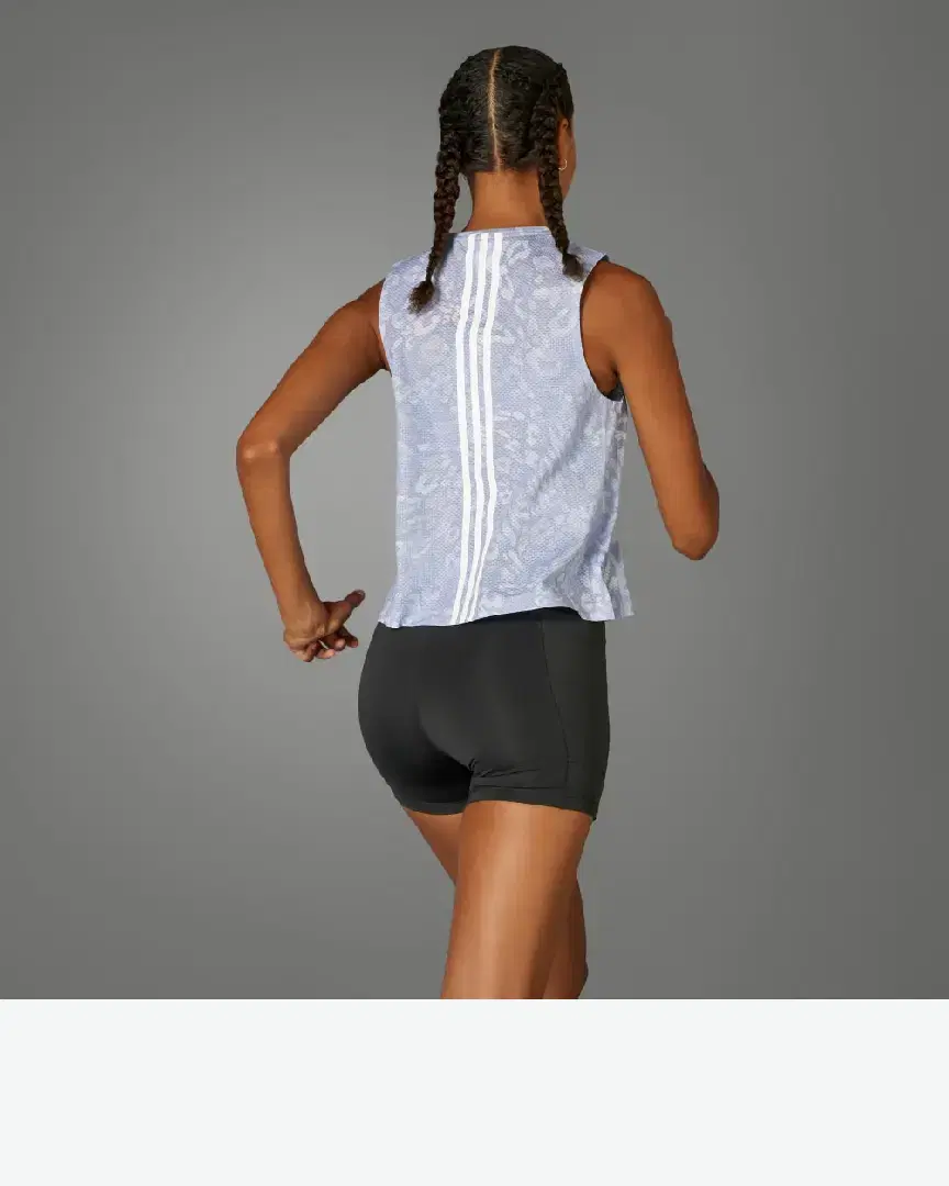 Débardeur Adidas Own The Run Climacool 3 Bandes W - JD7763 (1) au meilleur prix !