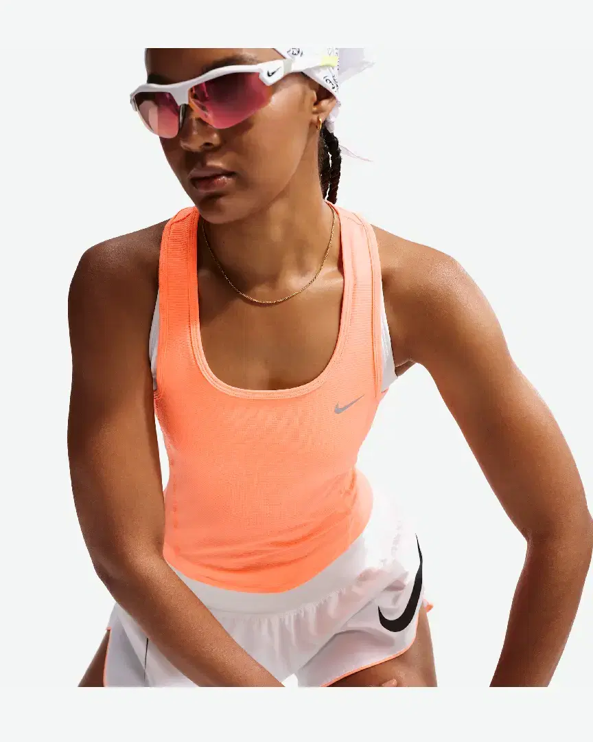 Débardeur Court En Mesh Dri-Fit Nike Tempo W - IF1480-852 (2) au meilleur prix !