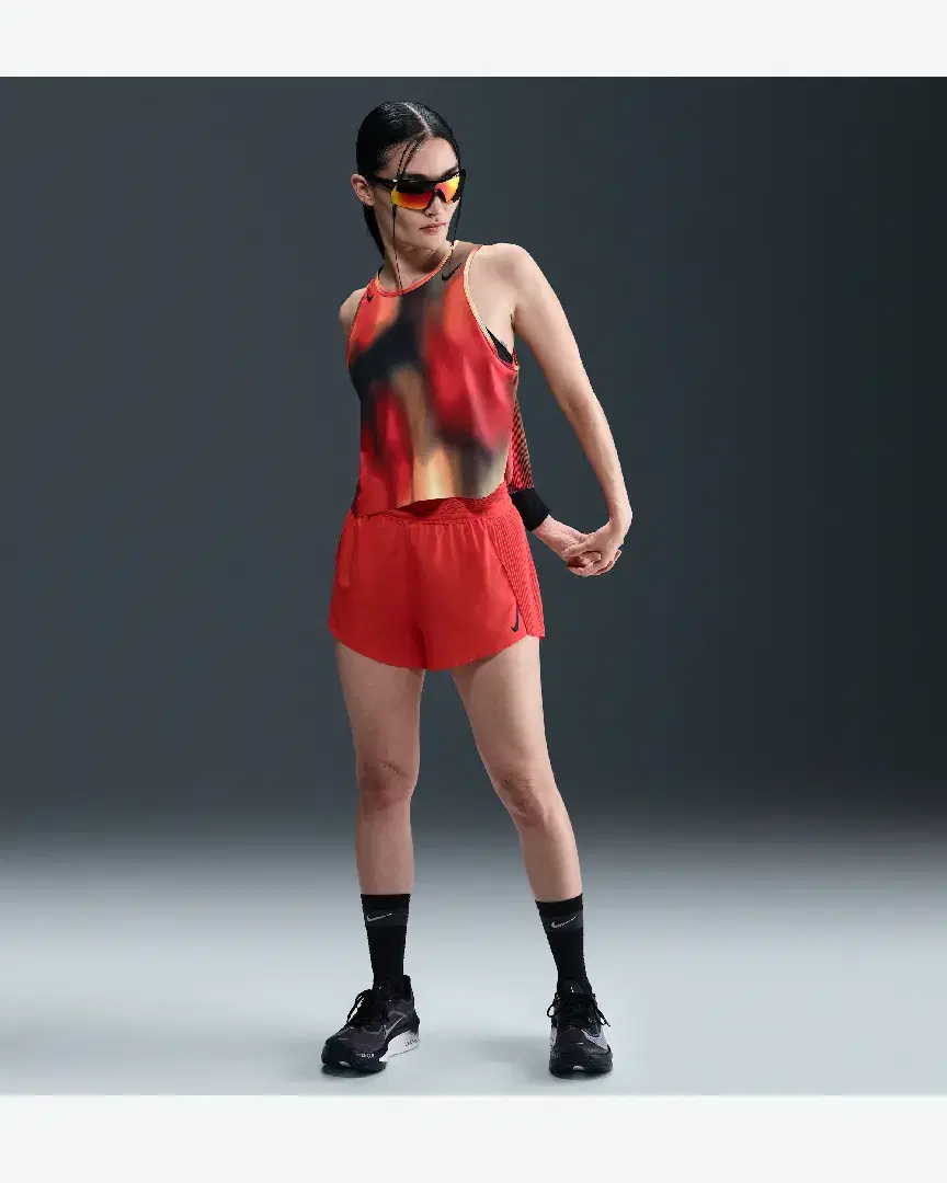 Débardeur Court Imprimé Dri-Fit Adv Nike Aeroswift W - IB1094-736 (3) au meilleur prix !