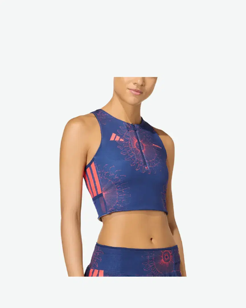 Débardeurs Adidas Adizero Labrum Crop W - KE6749 (0) au meilleur prix !