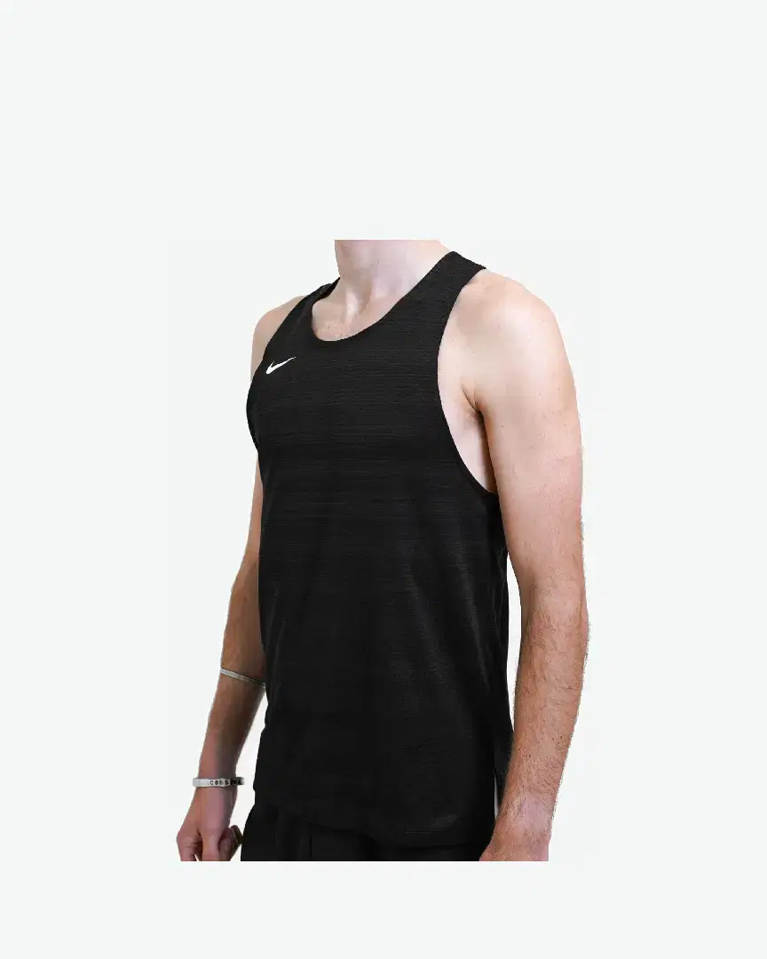 Débardeurs Nike Men Stock Dry Miler Singlet M - NT0300-010 (2) au meilleur prix !