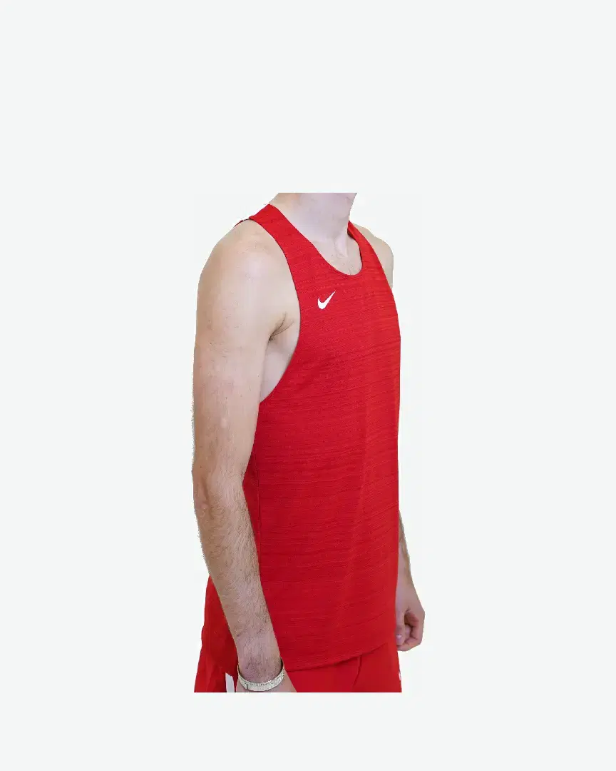 Débardeurs Nike Men Stock Dry Miler Singlet M - NT0300-657 (5) au meilleur prix !