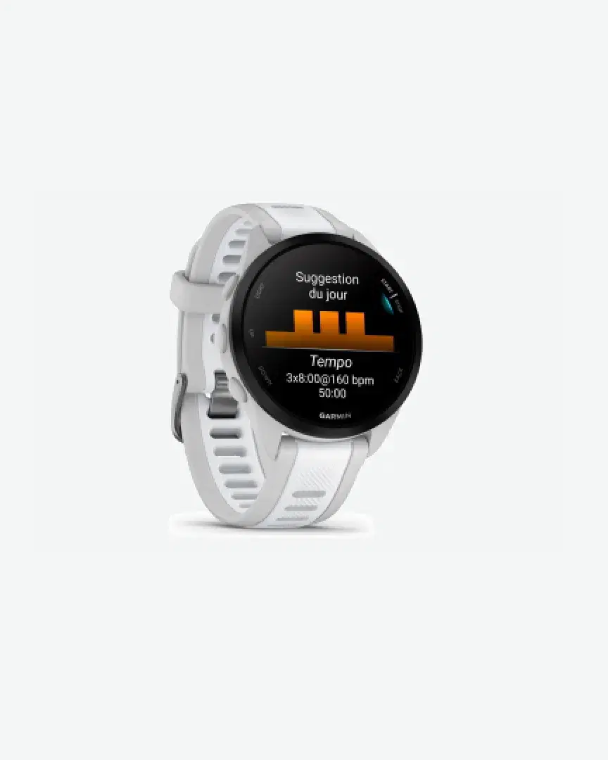 Garmin Forerunner 165 Music Mist Whitestone - 010-02863-31 (2) au meilleur prix !