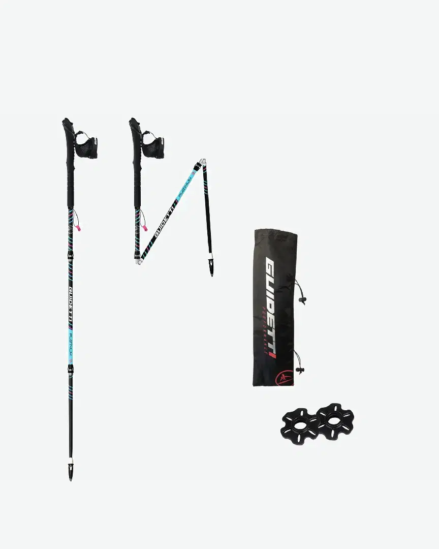 Guidetti Platinium Néo Carbone Pulse Bâtons De Marche - R20711 (0) au meilleur prix !