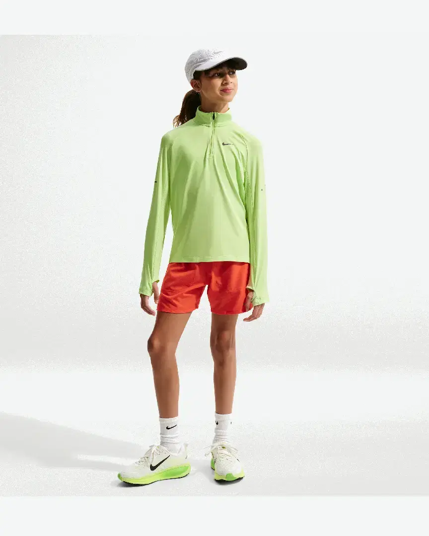 Haut À Demi-Zip Dri-Fit Nike Stride Pour Enfant - IO0550-360 (3) au meilleur prix !