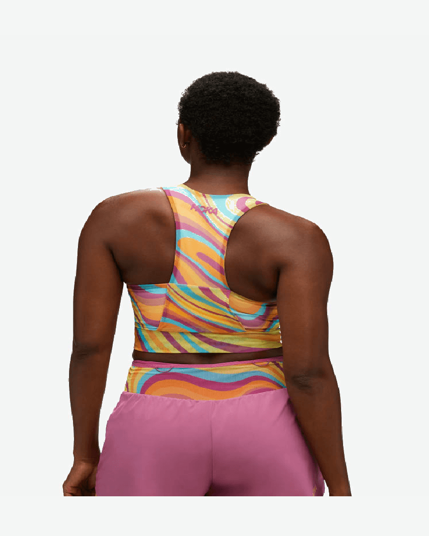 Hoka Brassière Imprimée Race Day W - 1151086-TRLT (1) au meilleur prix !