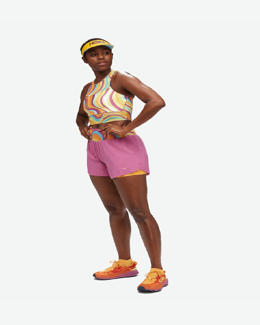 Hoka Brassière Imprimée Race Day W - 1151086-TRLT (2) au meilleur prix !