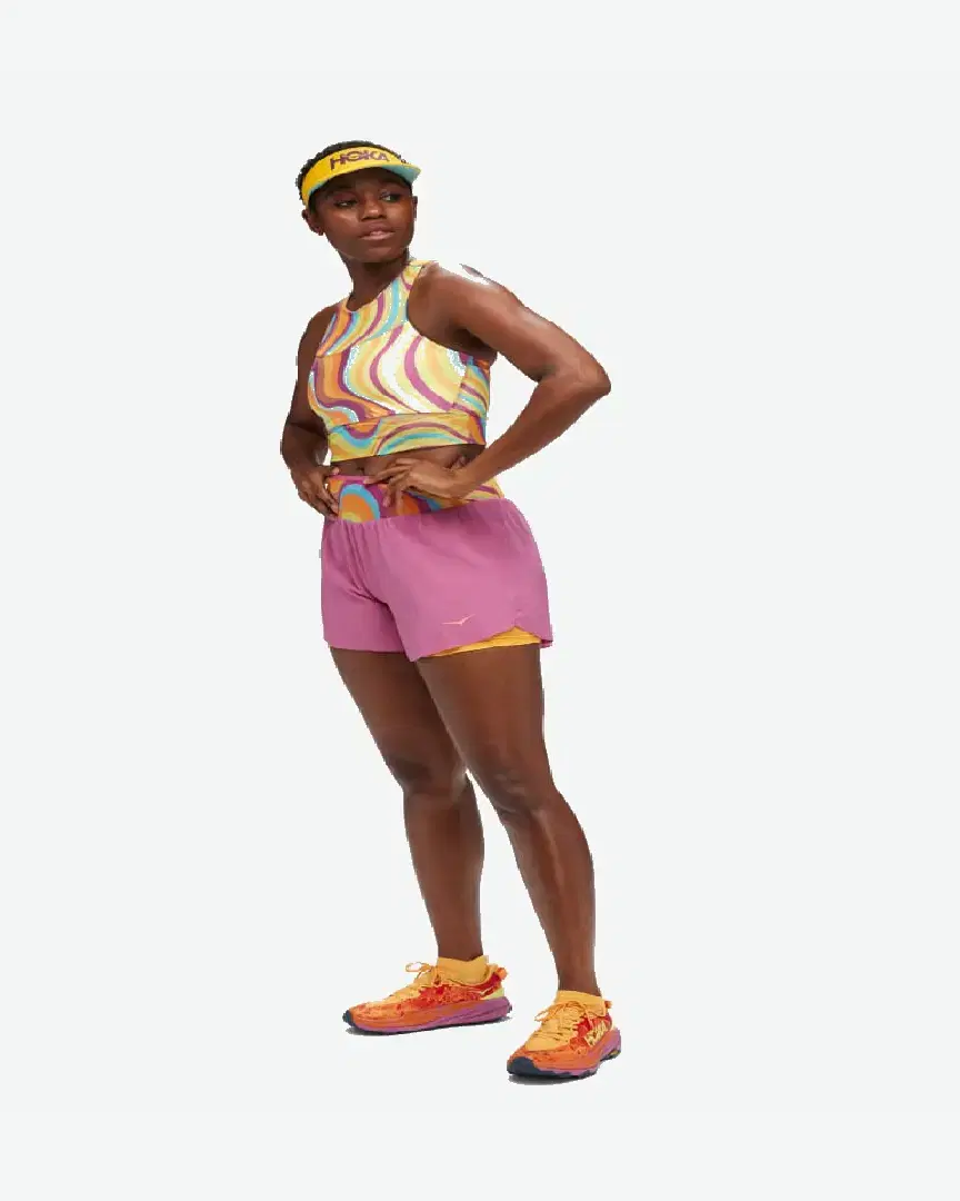 Hoka Brassière Imprimée Race Day W - 1151086-TRLT (3) au meilleur prix !