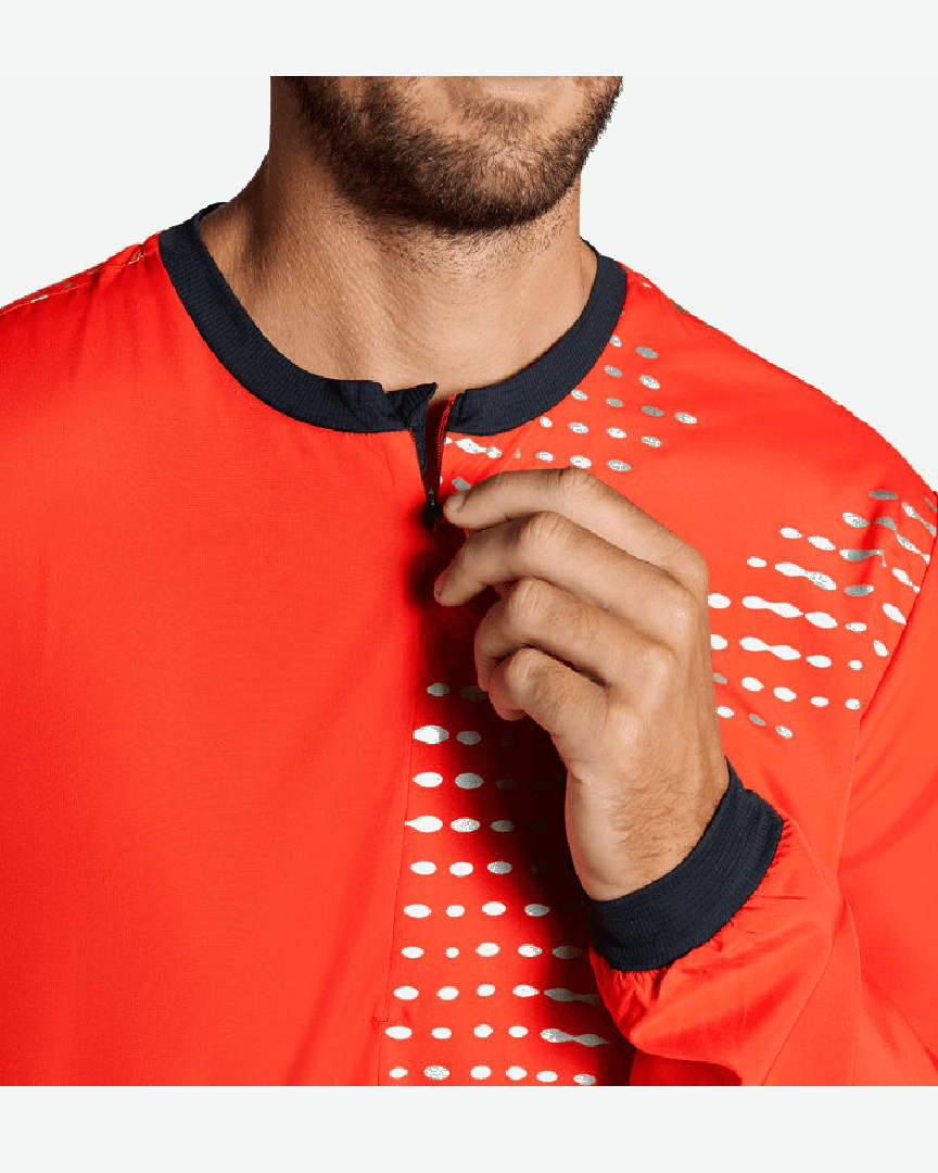 Hoka Coupe-Vent Avec Col Zippé M - 1128269-FTA (6) au meilleur prix !