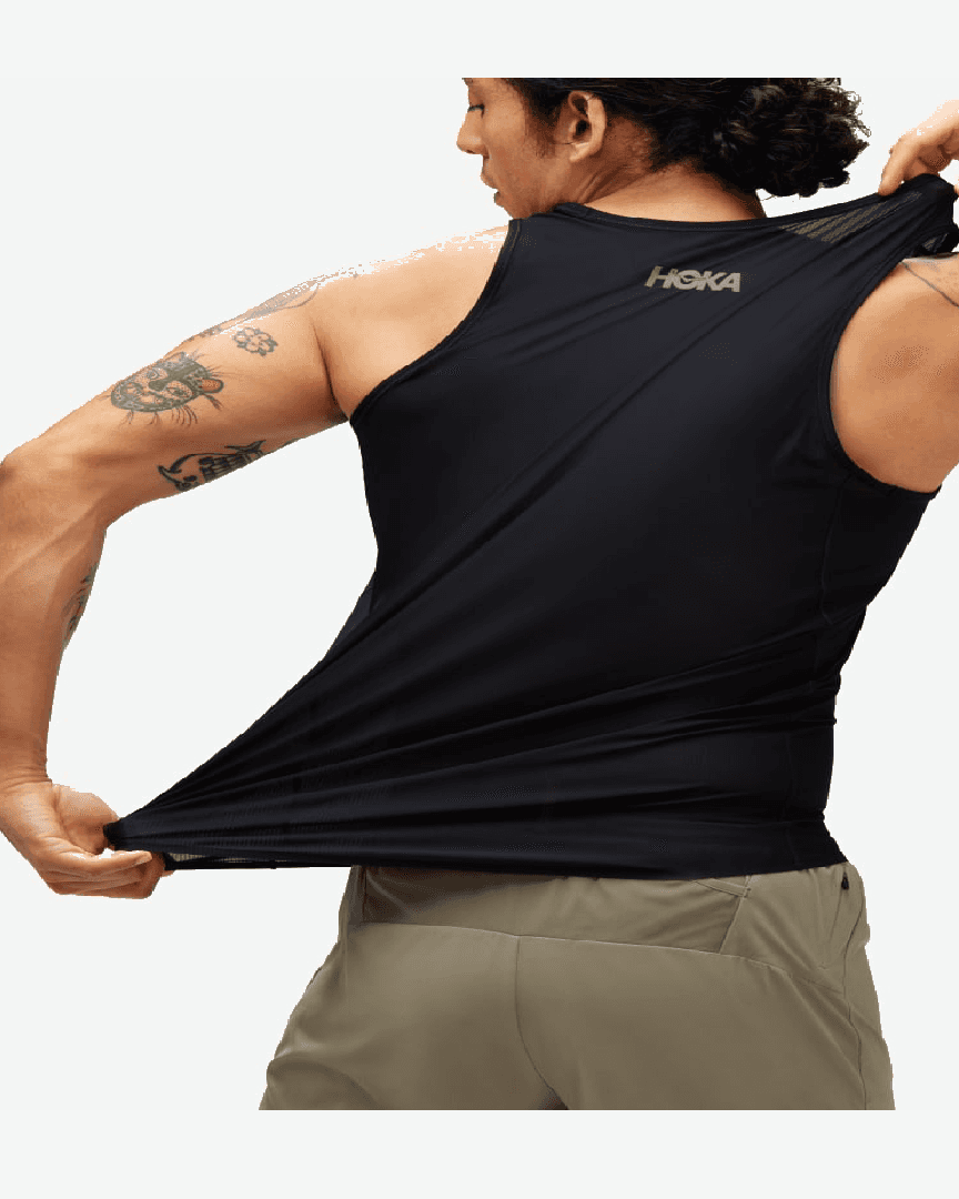 Hoka Débardeur De Running Airolite M - 1151070-BLK (4) au meilleur prix !