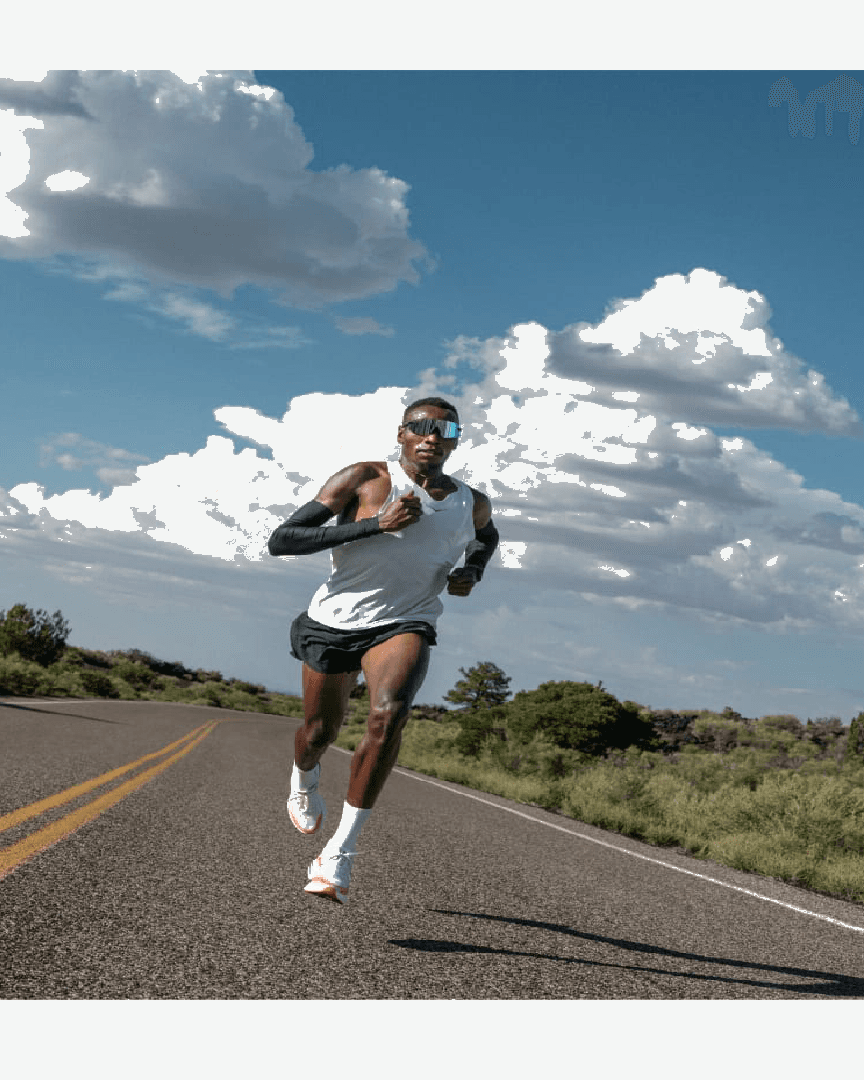 Hoka Débardeur Race Day M - 1164154-WHT (4) au meilleur prix !