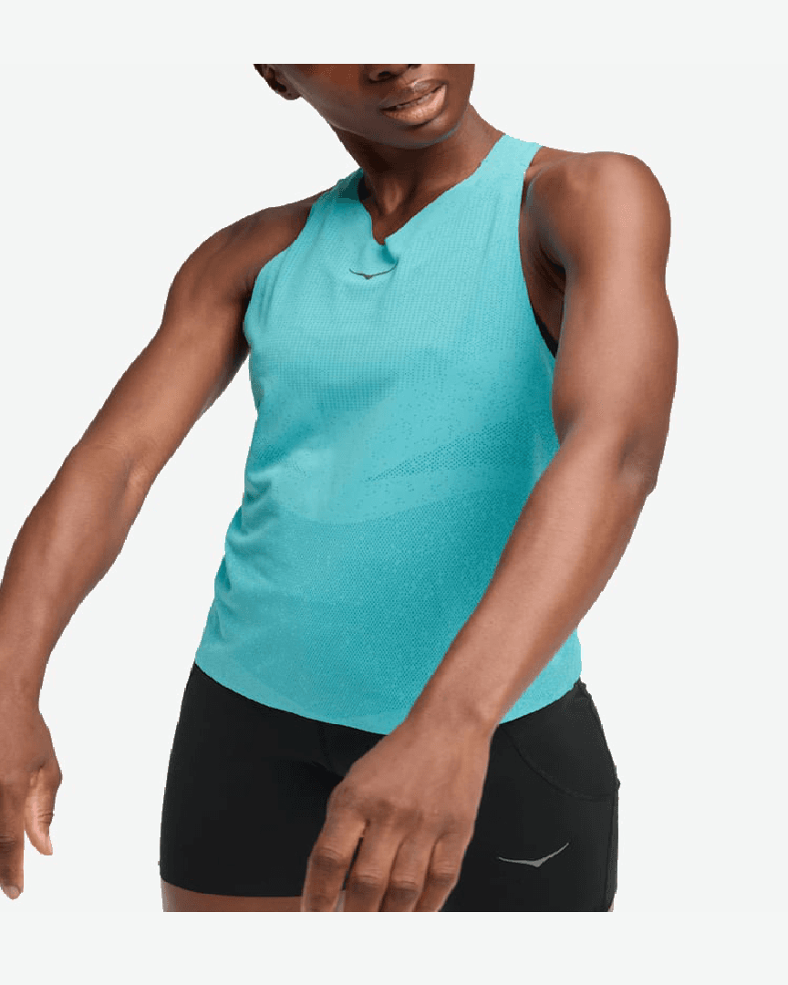 Hoka Débardeur Race Day W - 1164153-CLU (3) au meilleur prix !