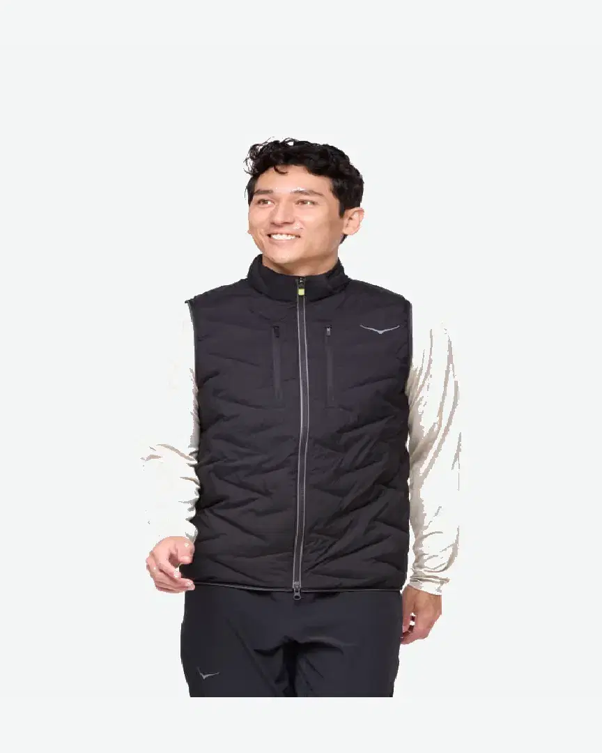 Hoka Gilet De Running Skyfill M - 1156096-BLK (0) au meilleur prix !