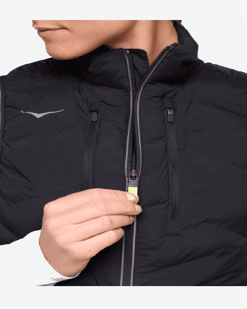 Hoka Gilet De Running Skyfill W - 1156111-BLK (4) au meilleur prix !