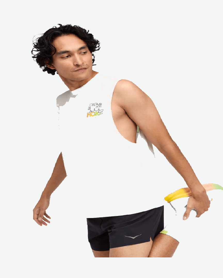 Hoka Glidetech Sans Manches - 1164152G-GDY (3) au meilleur prix !