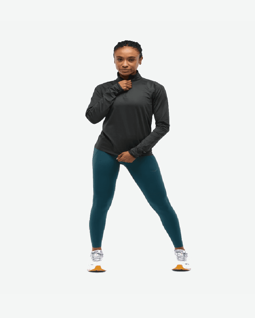 Hoka Haut À Col Zippé Glidetech W - 1164155-BLK (2) au meilleur prix !