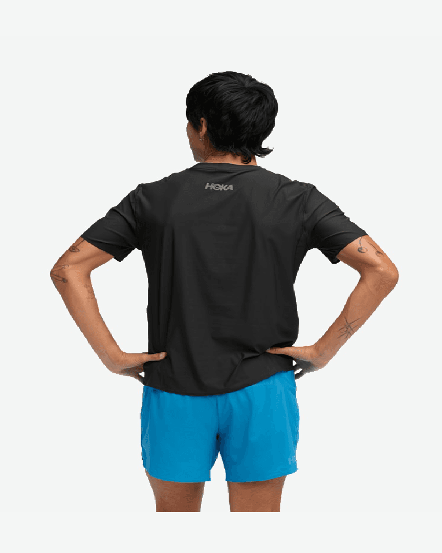 Hoka Haut À Manches Courtes Airolite 2 M - 1175771-BLK (1) au meilleur prix !