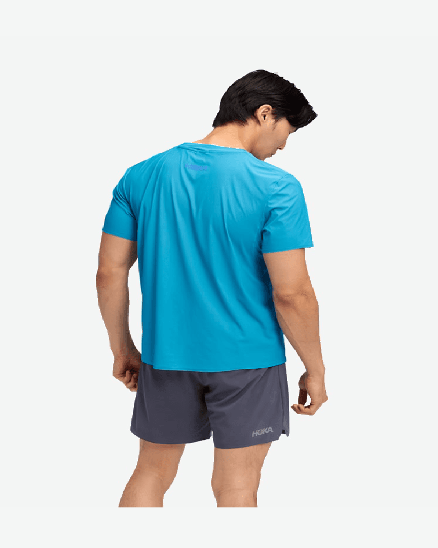 Hoka Haut À Manches Courtes Airolite 2 M - 1175771-HKB (1) au meilleur prix !