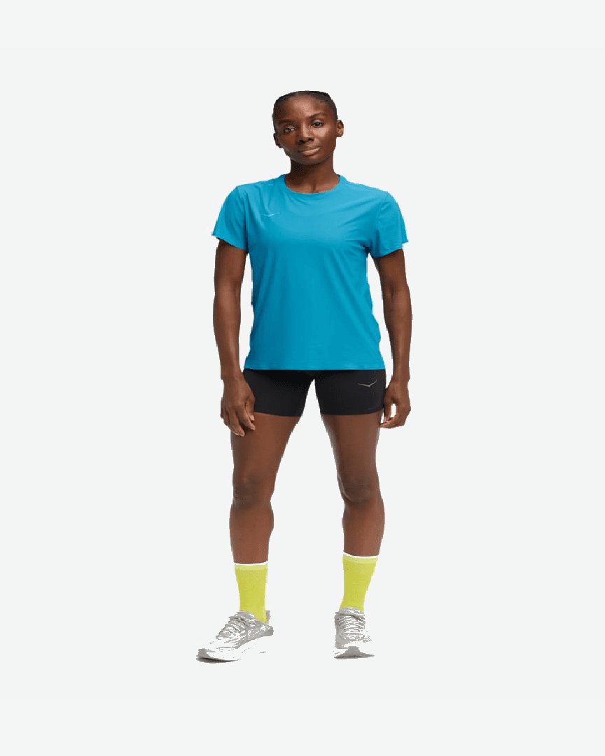 Hoka Haut À Manches Courtes Airolite 2 W - 1175774-HKB (2) au meilleur prix !