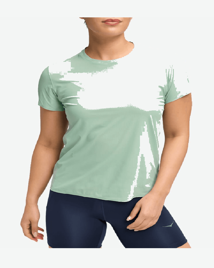 Hoka Haut À Manches Courtes Airolite 2 W - 1175774-JADE (3) au meilleur prix !